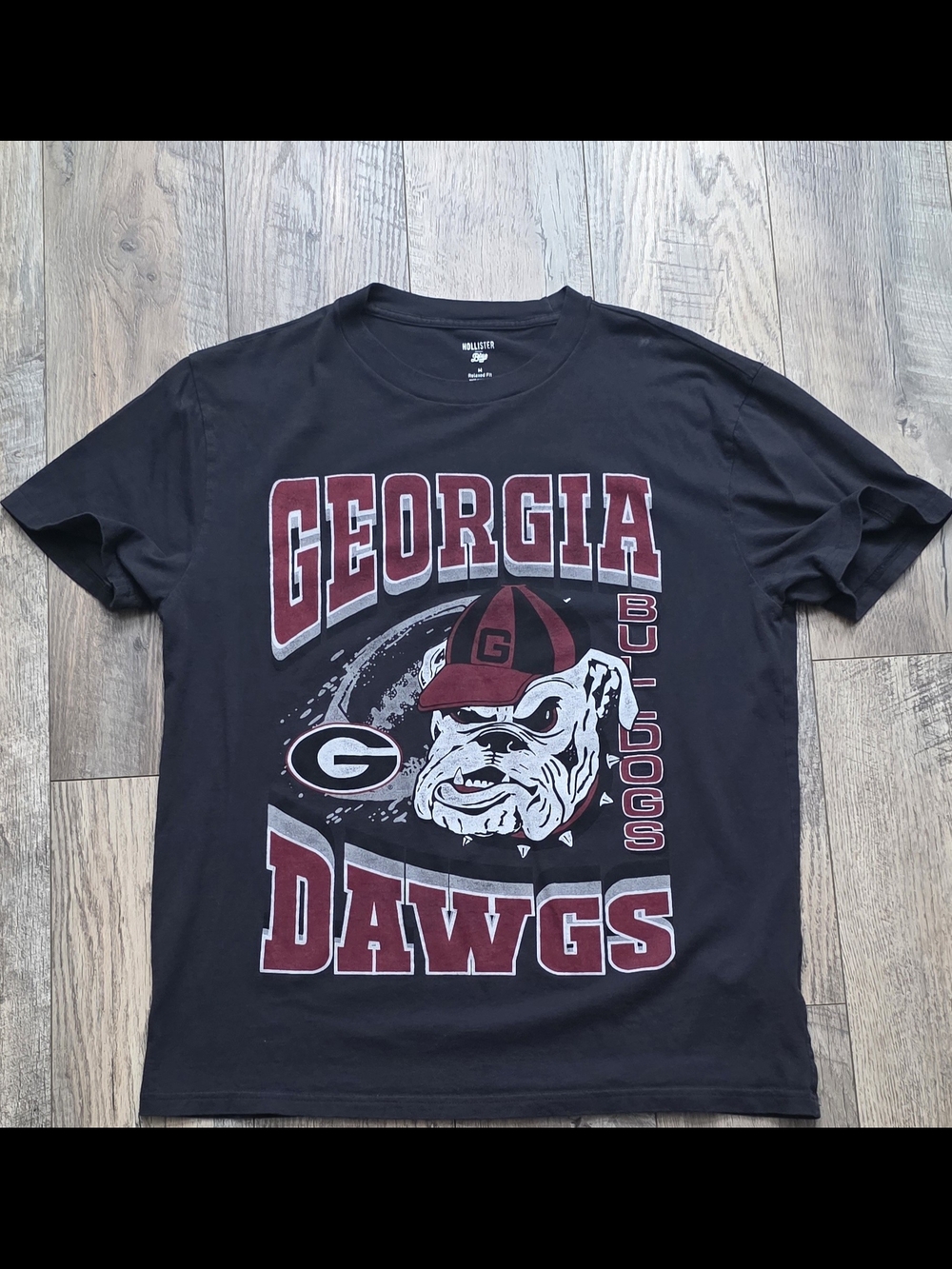 Hollister Georgia Bulldogs Official Collegiate Shirt